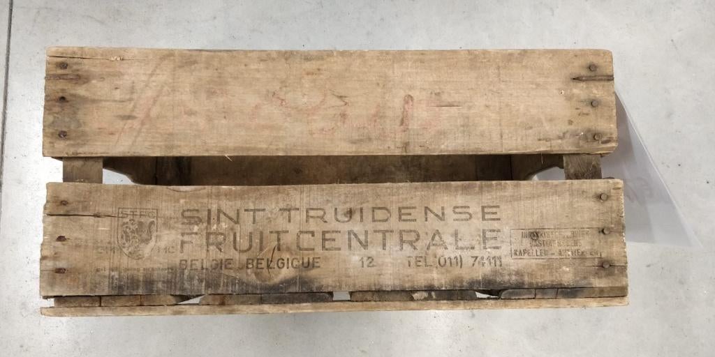 Houten kratten, Ophalen, Gebruikt