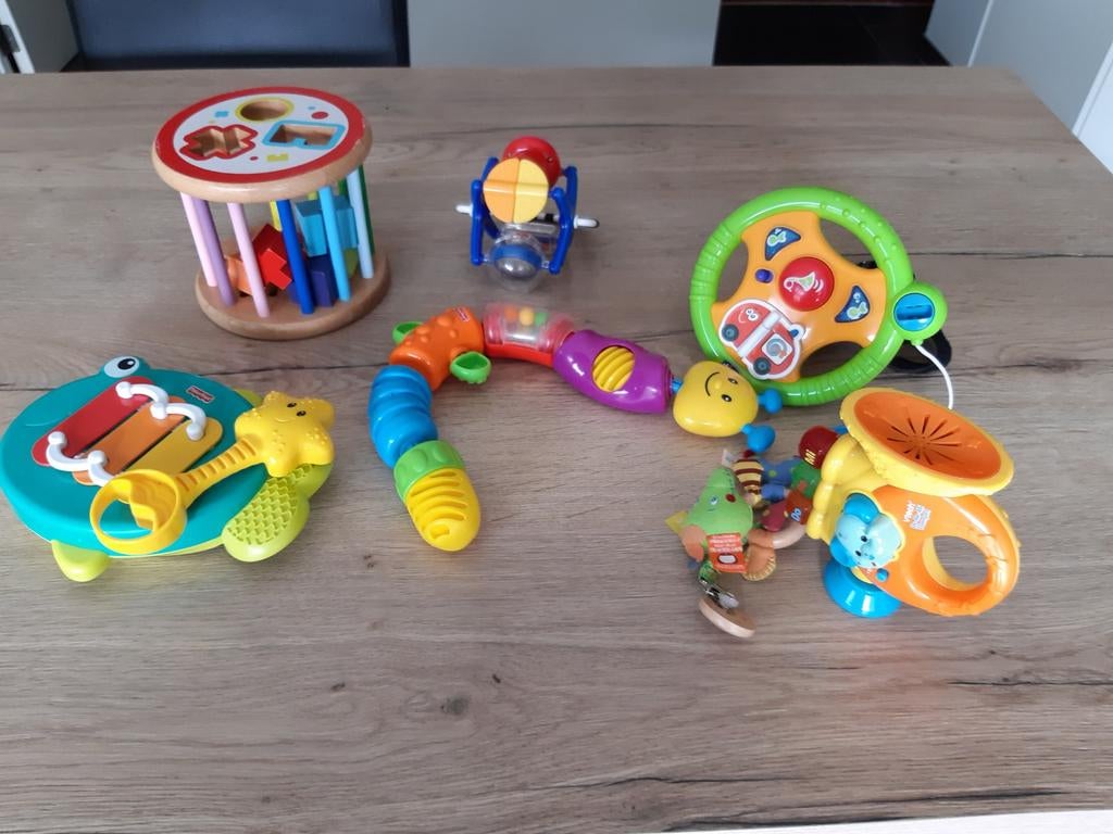 Baby en peuterspeelgoed., Ophalen