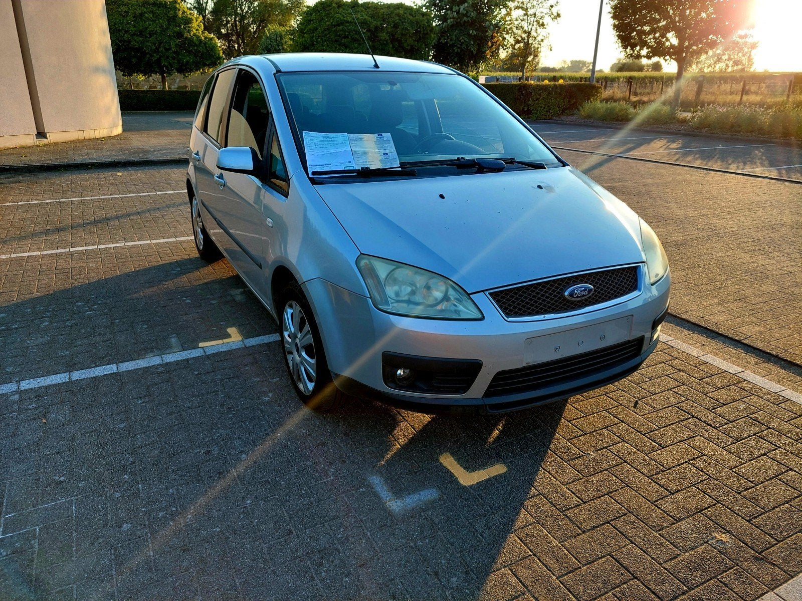 ford c max 1 6tdci airco trekhaak 2004 210000km rijd perfect, Ophalen of Verzenden, Ford
