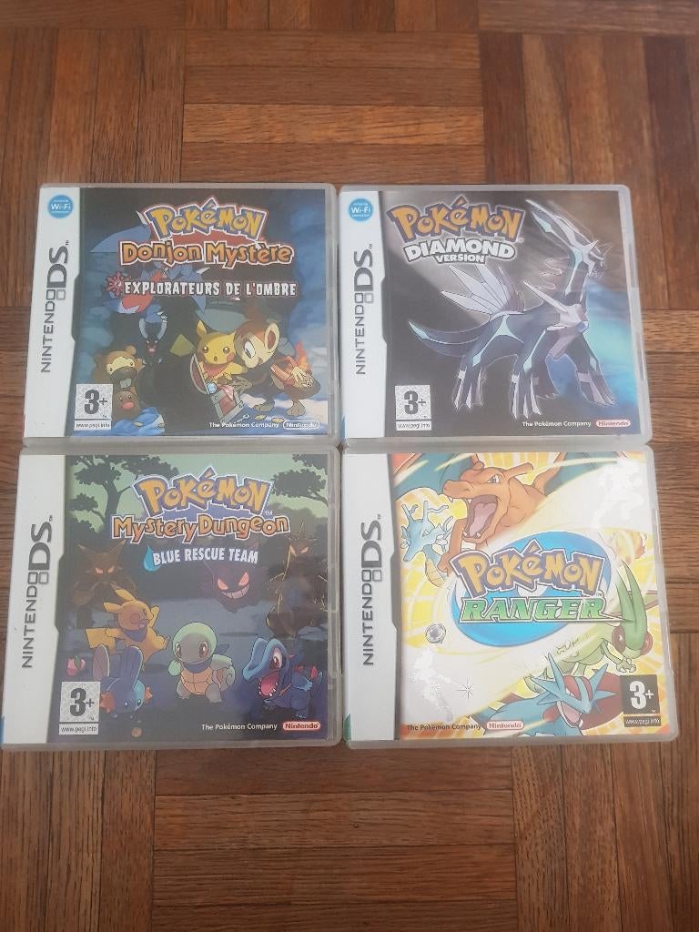Pokemon Dungeon/Ranger/Diamond, Gebruikt, 1 speler, Vanaf 12 jaar, Ophalen