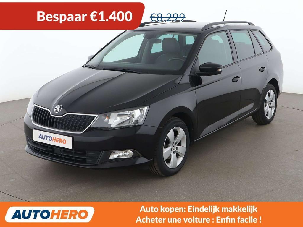Skoda Fabia 1.0 MPI Ambition (année de construction 2016), Autos, Skoda, Cuir, Achat, 5 portes, 1079 kg