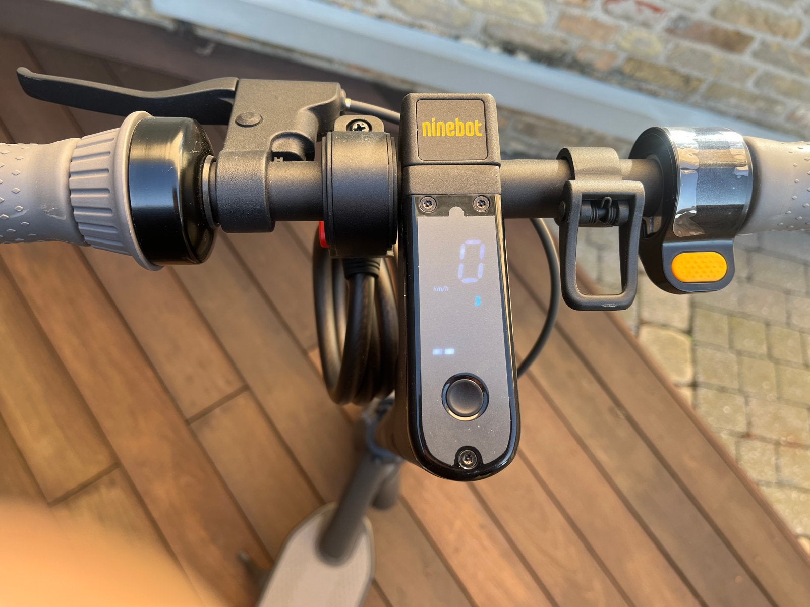 Segway-Ninebot Kickscooter MAX G 30, maar 22km op de teller, Fietsen en Brommers, Steps, Ophalen, Nieuw, Elektrische step (E-scooter)