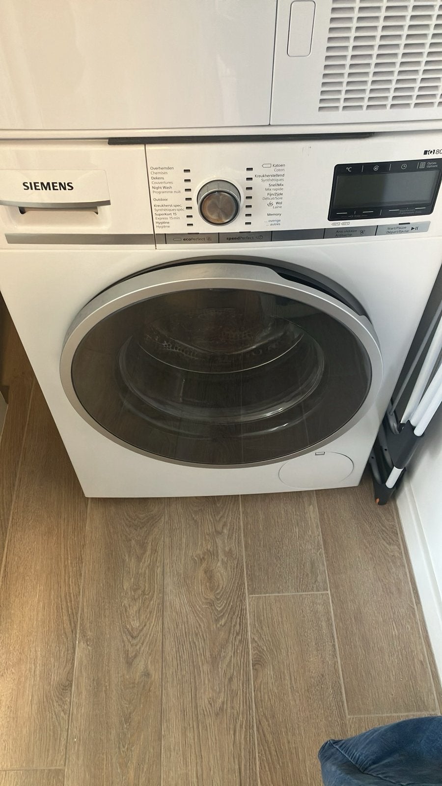 Siemens Iq 800 wasmachine, Ophalen, Zo goed als nieuw