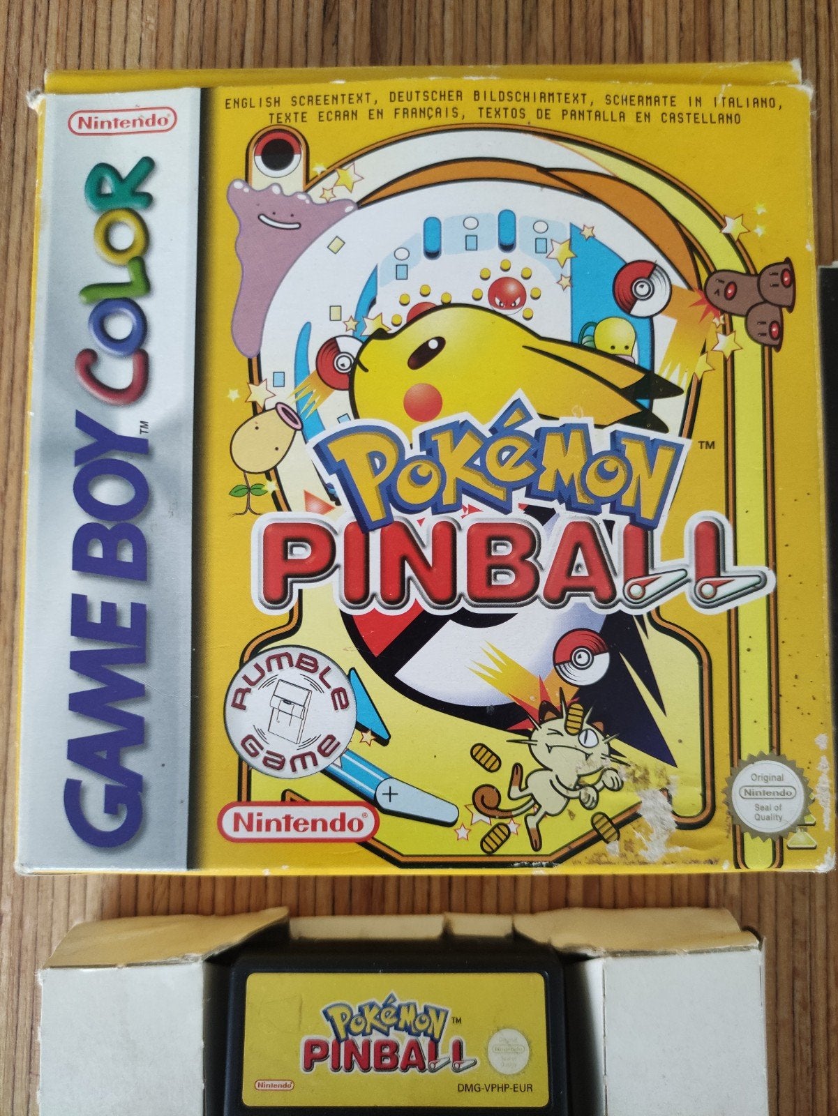 Pokémon Pinball Nintendo Game boy color, Consoles de jeu & Jeux vidéo, Enlèvement ou Envoi, 1 joueur, Autres genres, Utilisé
