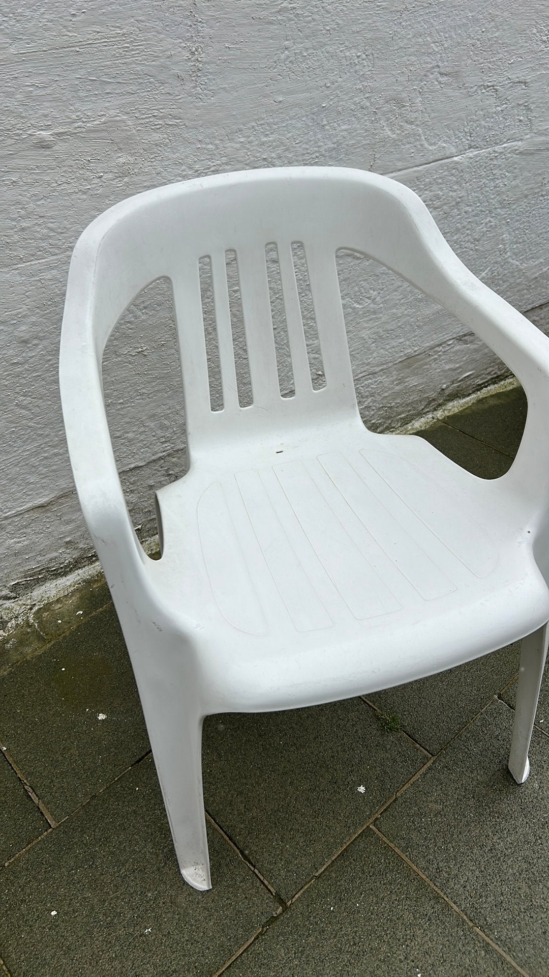 4 chaises de jardin en plastique, Jardin & Terrasse, Enlèvement, Utilisé, Plastique