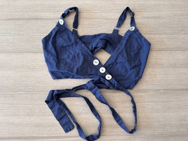 Topje / vestje Shein maat S (nr2438a), Kleding | Dames, Blauw, Ophalen of Verzenden, Zo goed als nieuw, Shein