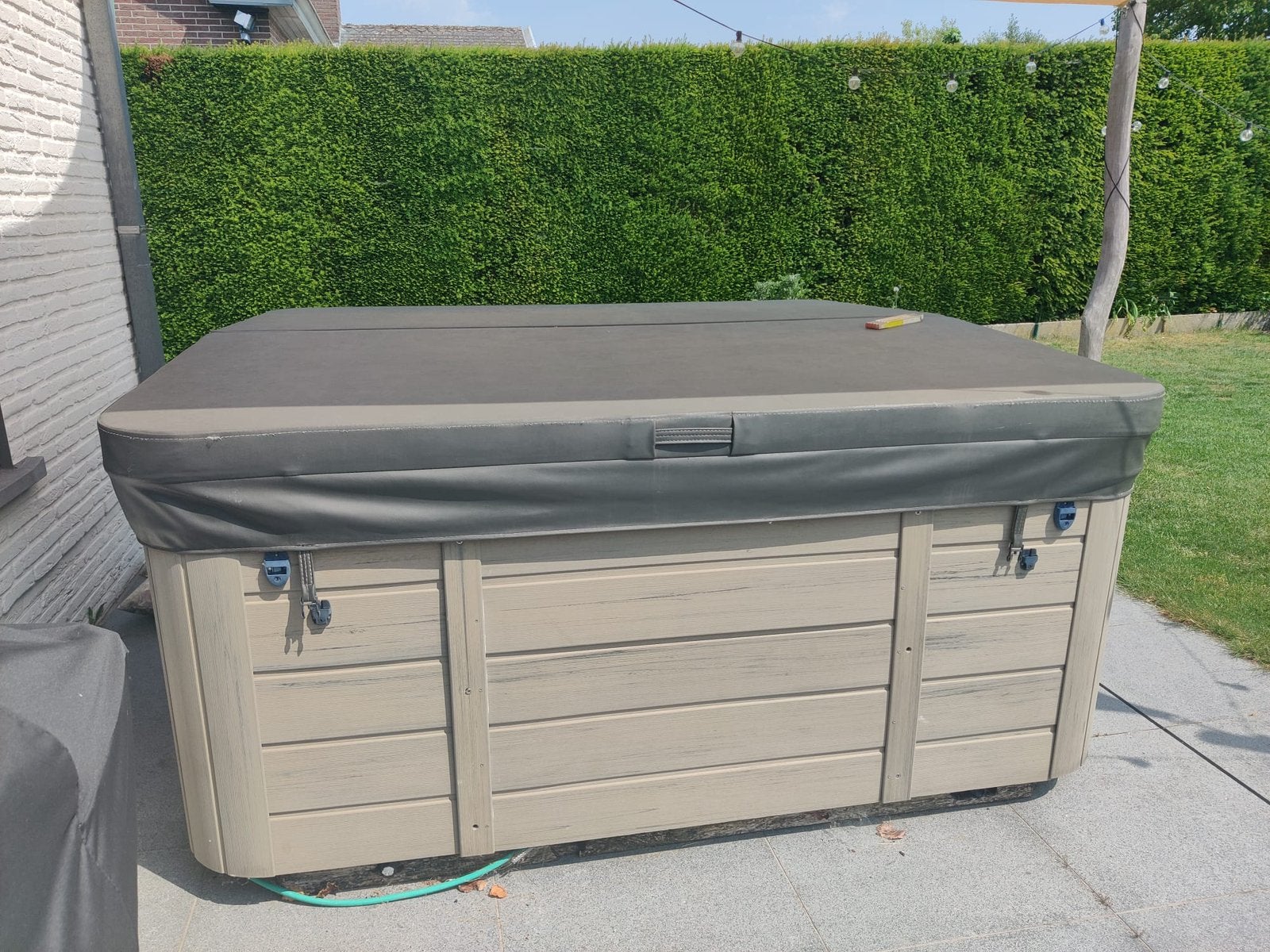 Jacuzzi te koop – werkt perfect, Tuin en Terras, Ophalen, Zo goed als nieuw, Filter