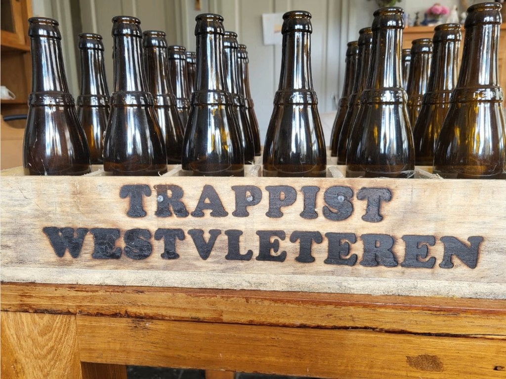 Caisse Westvleteren (bouteilles vides), Collections, Enlèvement, Comme neuf, Bouteille(s), Autres marques