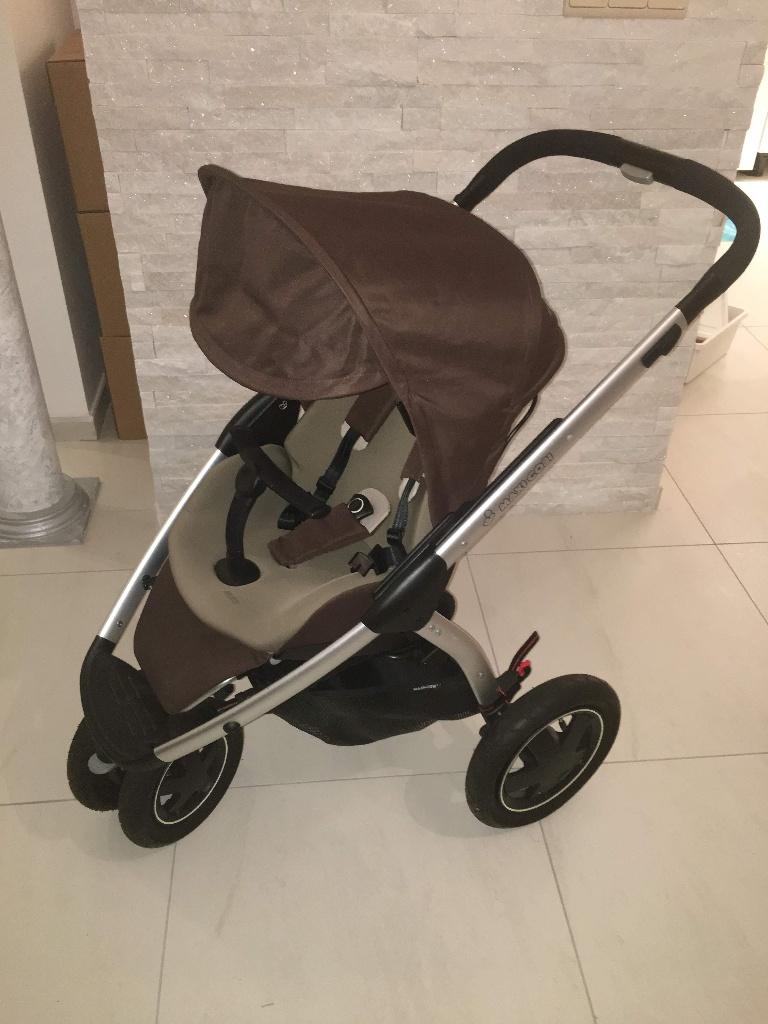 poussette maxi cosi mura 3 roue complète, Enlèvement, Poussette