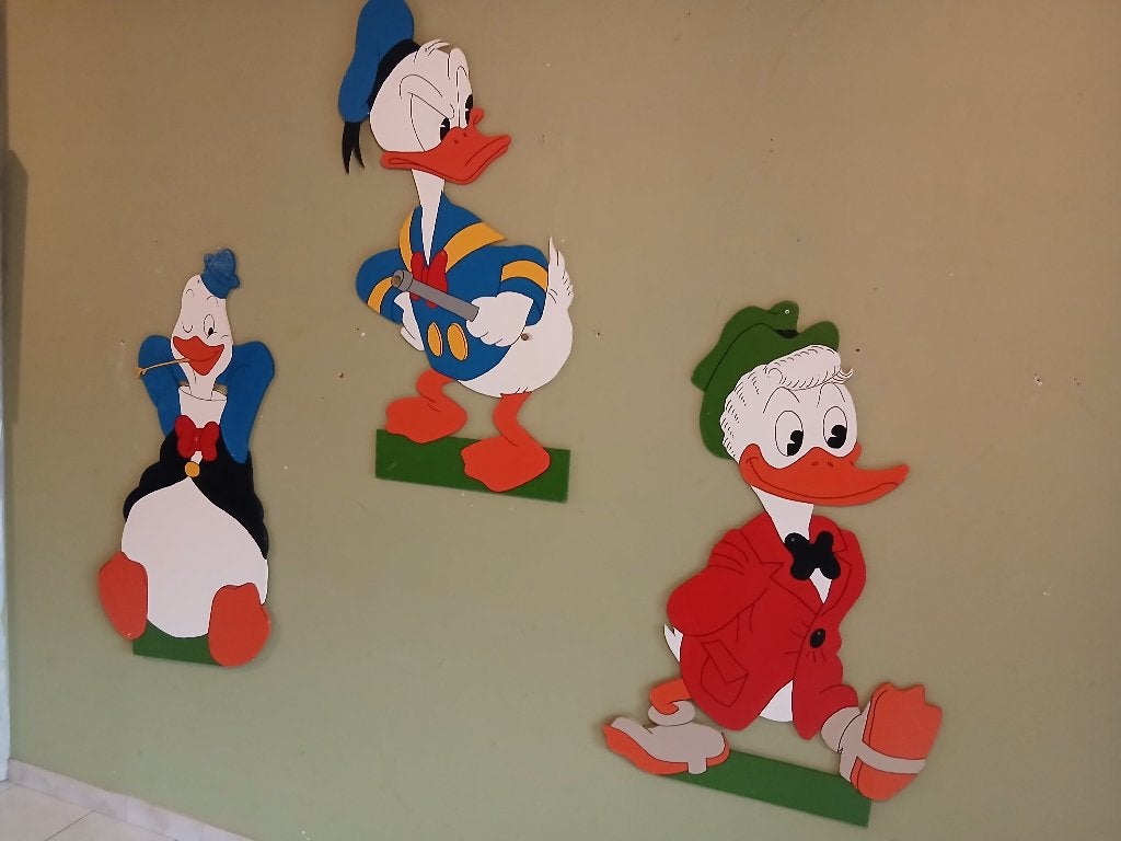 walt disney & disney, Verzamelen, Disney, Ophalen, Donald Duck, Zo goed als nieuw, Beeldje of Figuurtje