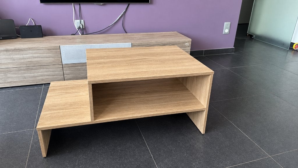 Coffee table/table basse/Colontafel, Ophalen, Minder dan 50 cm, Gebruikt, 50 tot 100 cm