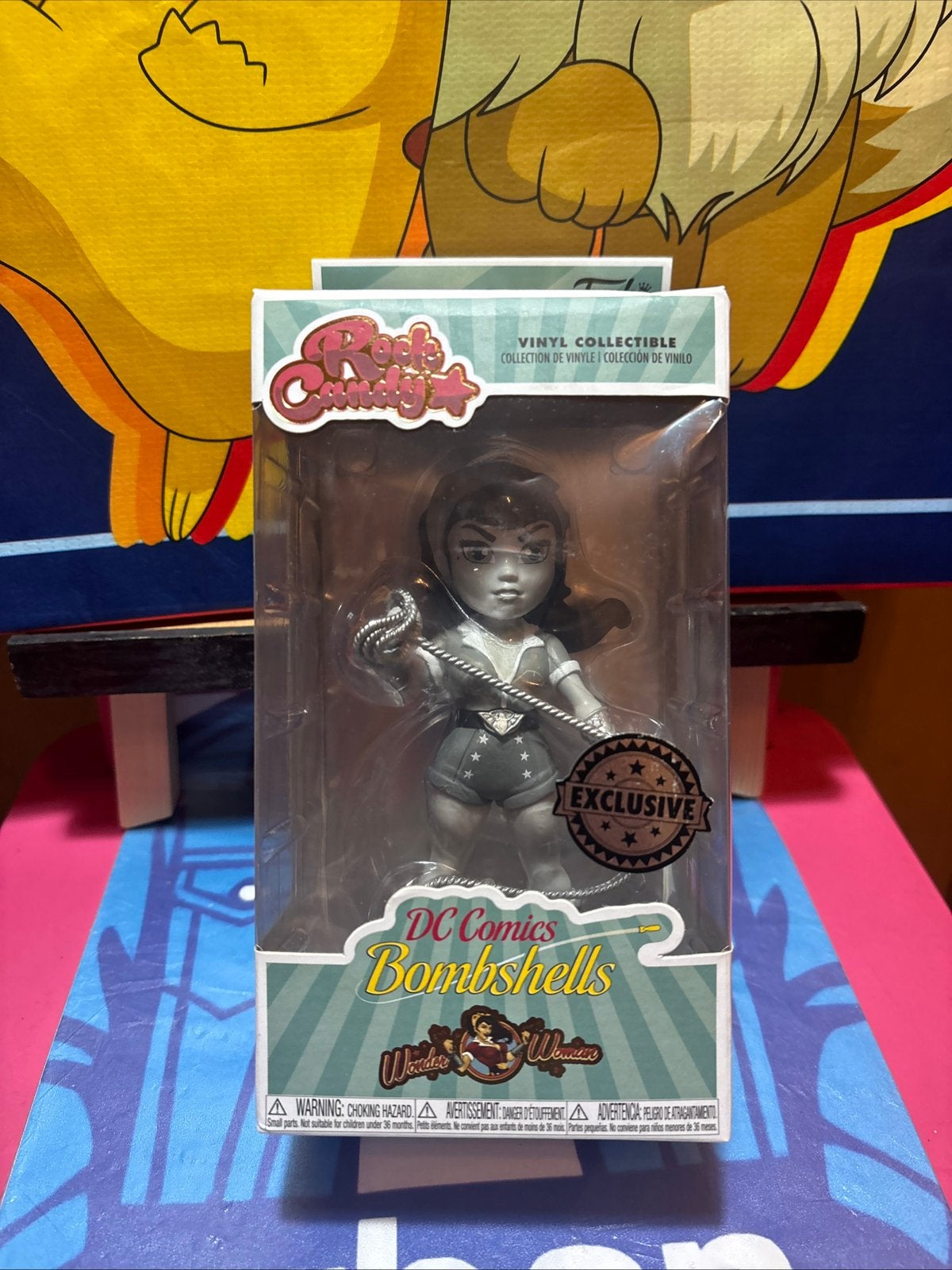 Figurine Funko Rock Candy Wonder Woman Bombshells Exclusive, Enlèvement ou Envoi, Neuf