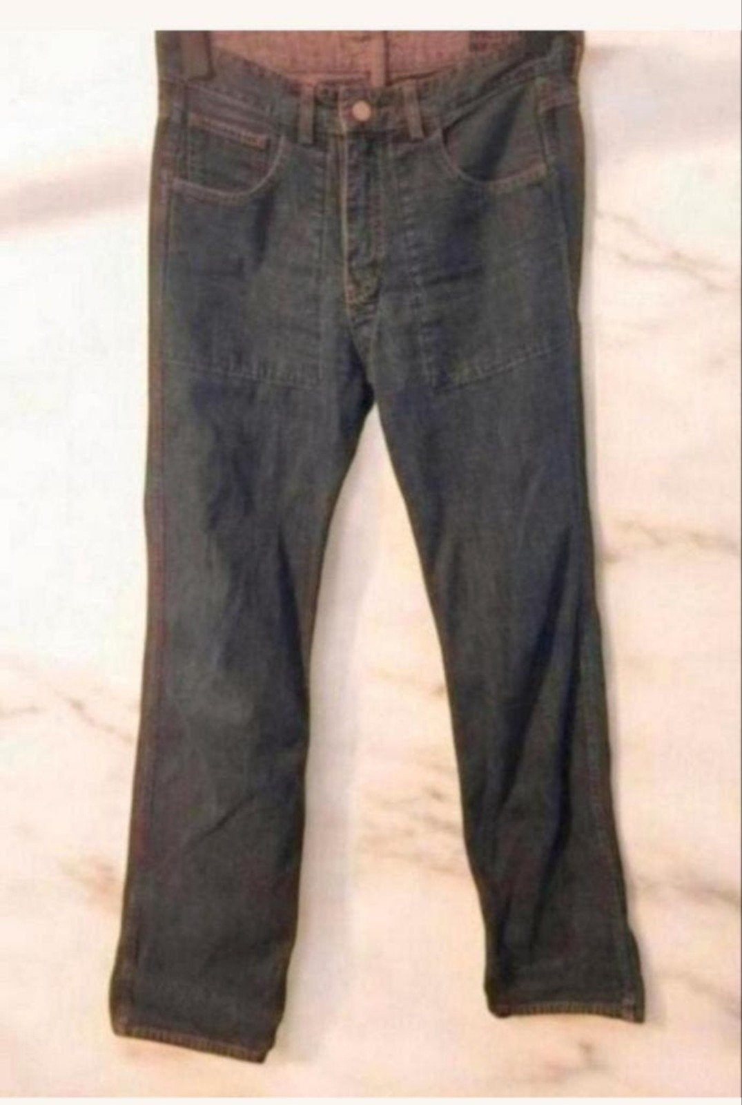MELTIN'POT Jeans Maat 30 (S) - Aan 2 kanten te dragen, Blauw, W32 (confectie 46) of kleiner, Ophalen of Verzenden, Zo goed als nieuw