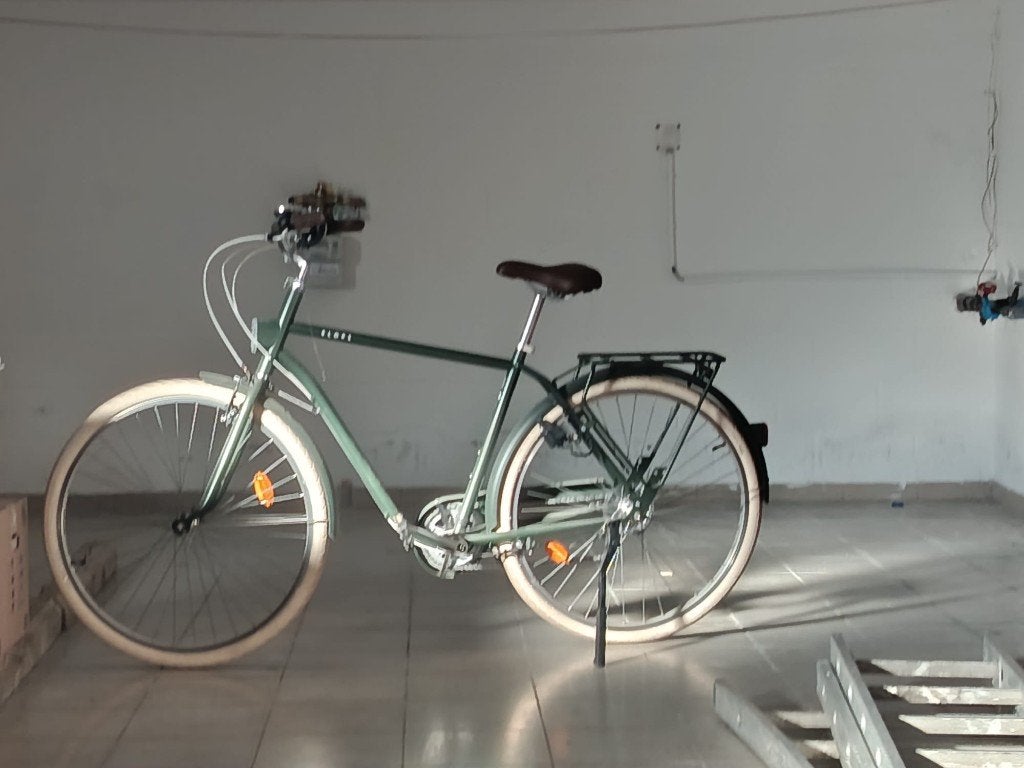 mannenfiets Elops 520 stadsfiets, Ophalen, Zo goed als nieuw, Overige merken, Versnellingen