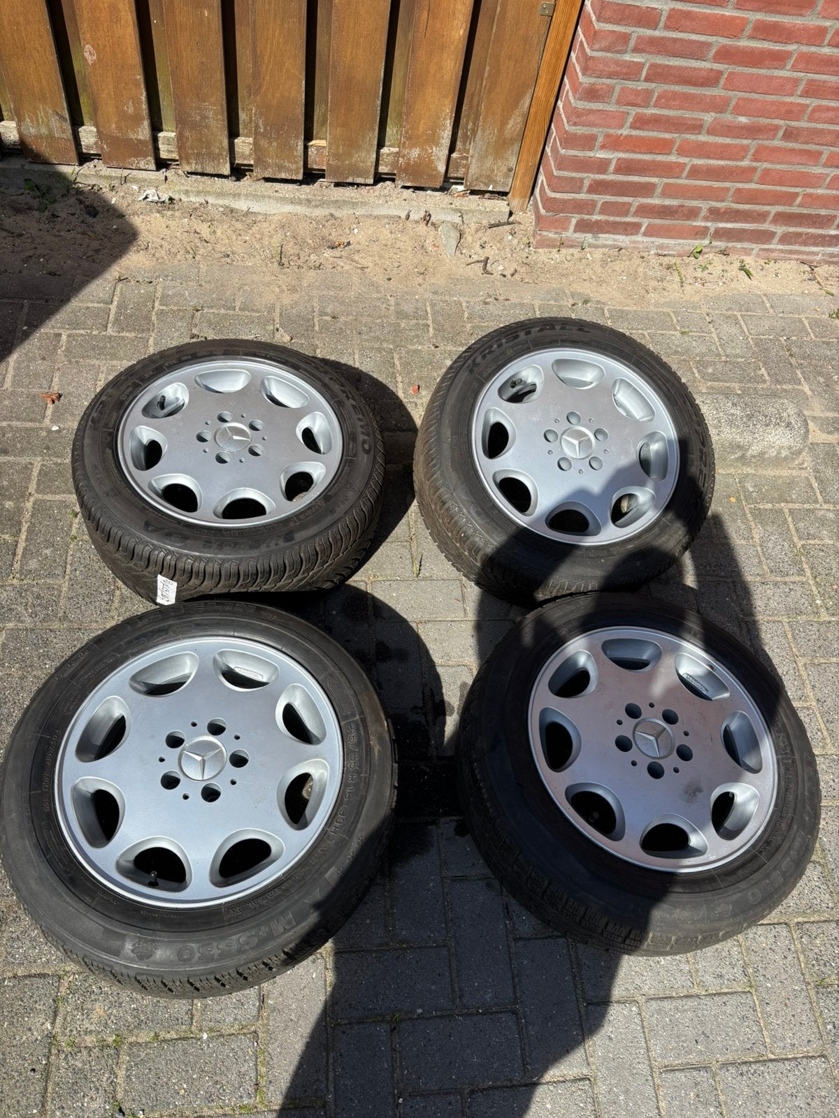Mercedes 8 gaats velgen 16 inch, Ophalen of Verzenden, Zo goed als nieuw
