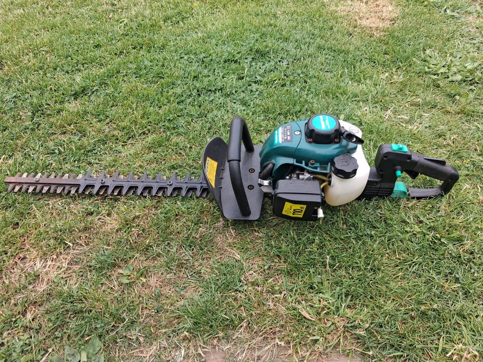 Heggenschaar op benzine, Tuin en Terras, Heggenscharen, Ophalen, Zo goed als nieuw, Benzine, Powerplus garden