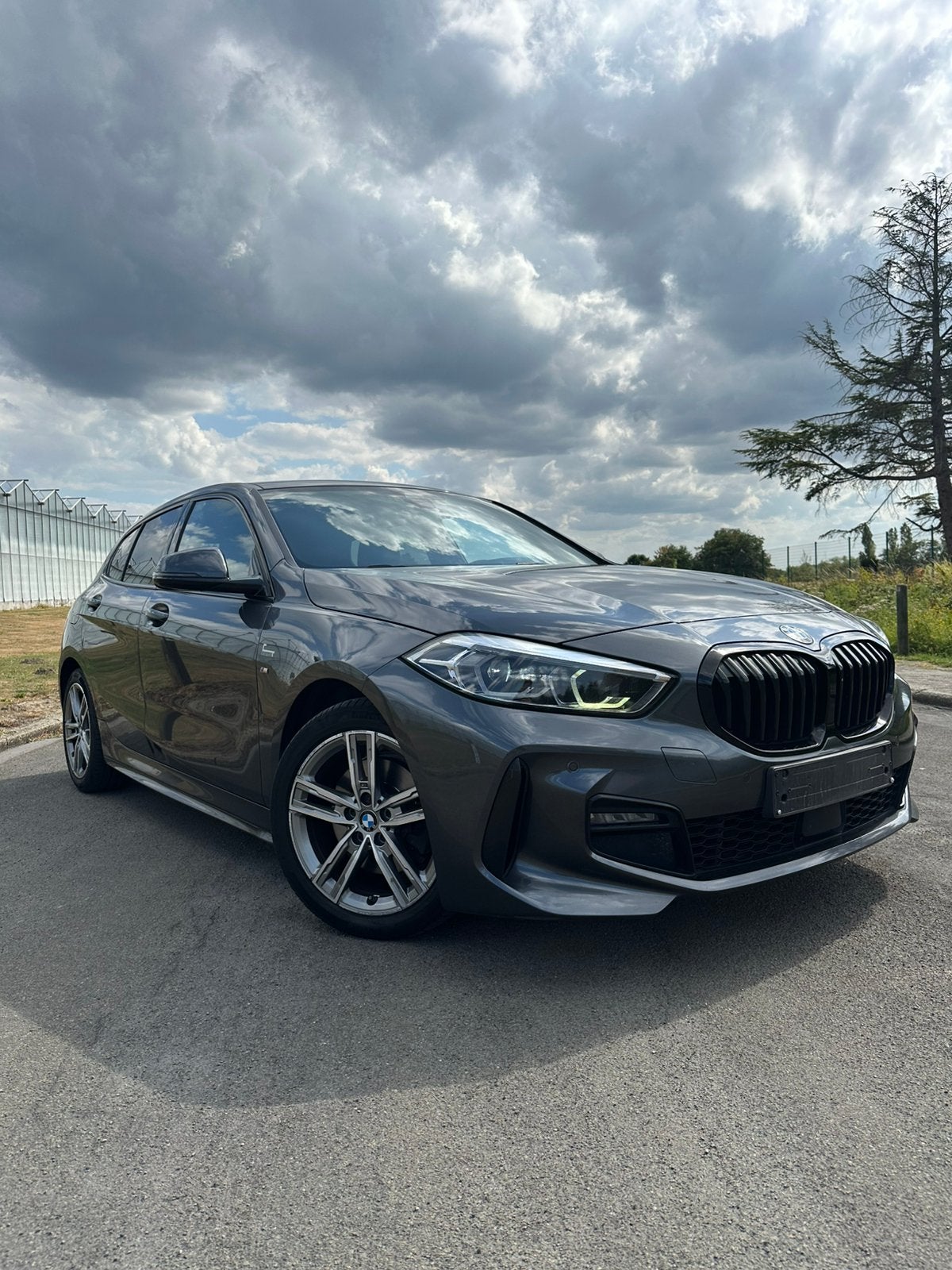 Bmw 118d M- pakket 150 pk Automaat Navi-pdc-AC, Autos, BMW, Cuir, Achat, Autres couleurs, Phares entièrement LED
