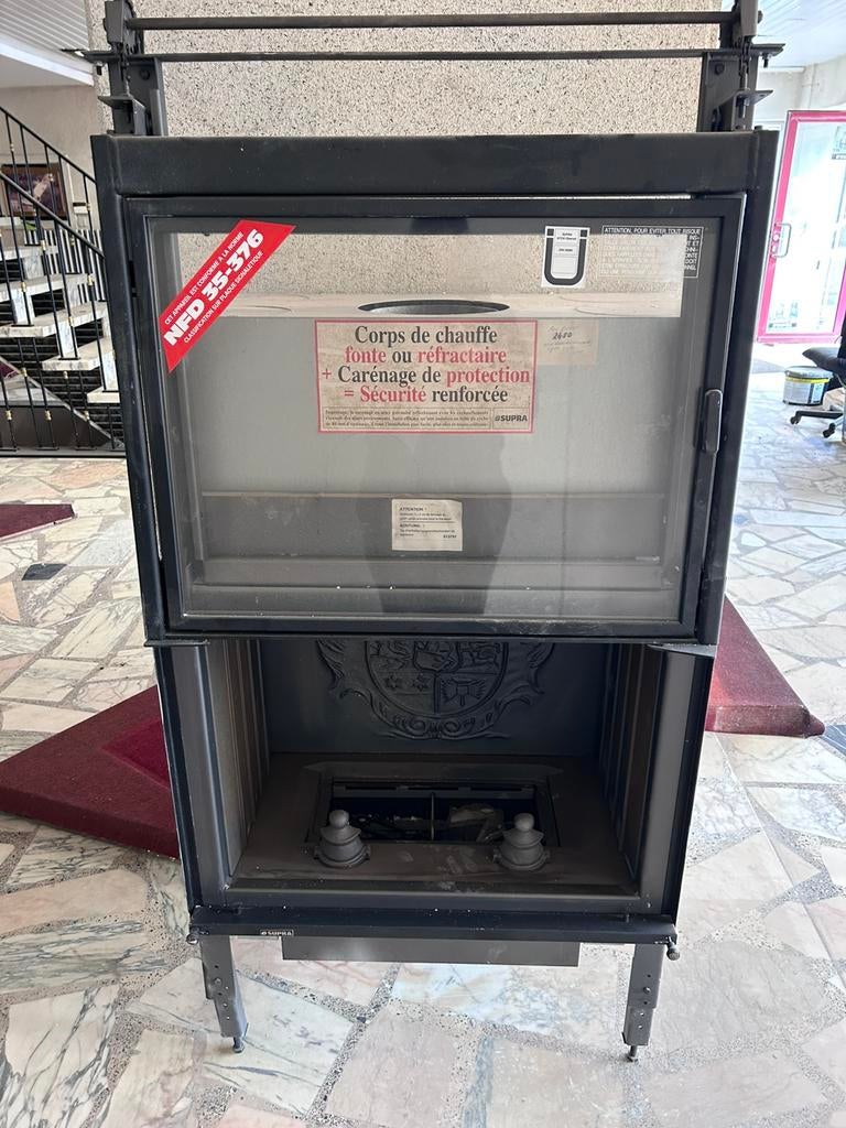 Cassette/insert a bois, Neuf, Encastré, Enlèvement, Bois