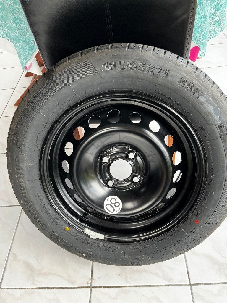 ROUE DE RESERVE POUR DACIA SANDERO, Autos : Pièces & Accessoires, Neuf, 15 pouces, Pneus et Jantes, Pneus été