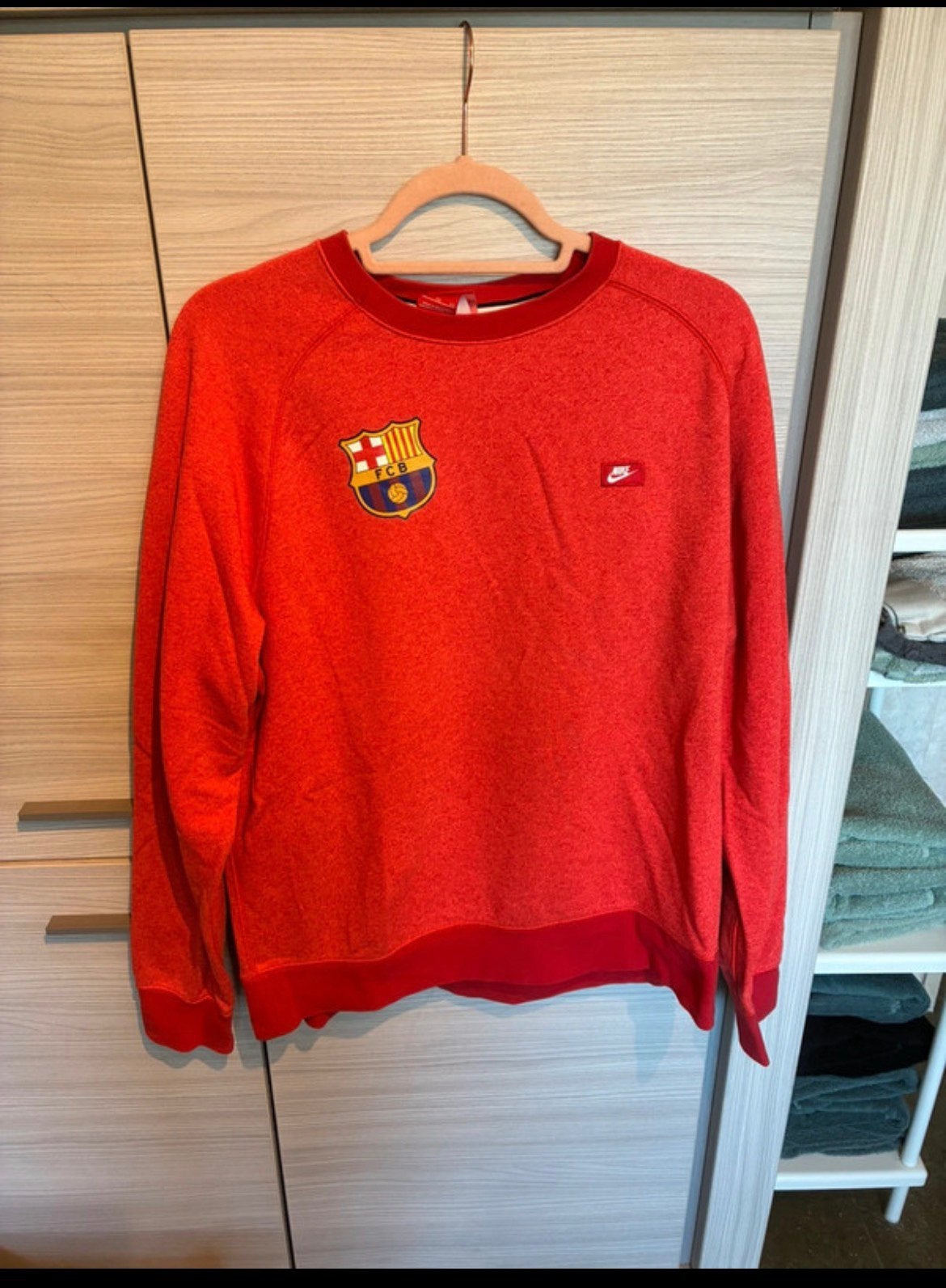 Nike F.C. Barcelona AW77 Sweatshirt - Maat XL - Spring 2016, Vêtements | Hommes, Pulls & Vestes, Enlèvement ou Envoi, Comme neuf