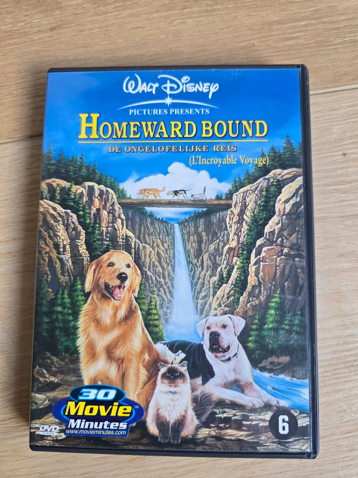 zeldzame disney film: Howard bound (de ongelooflijke reis), Cd's en Dvd's, Ophalen of Verzenden