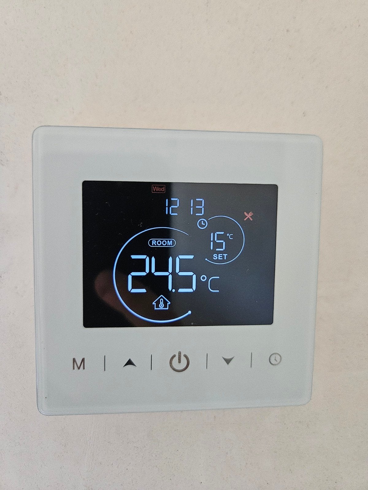 Digitale thermostaat, Doe-het-zelf en Bouw, Thermostaten, Ophalen, Zo goed als nieuw