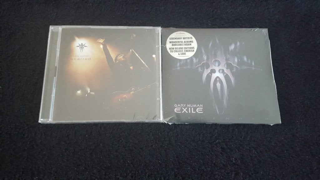 Gary Numan - Scarred Live - 2 x CD e/o Exile Extended CD, Cd's en Dvd's, Ophalen of Verzenden, Elektronisch