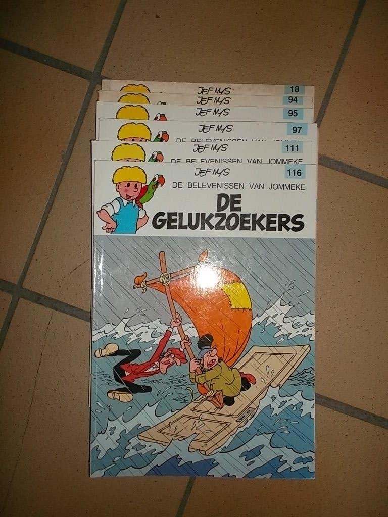 tekoop jommekes strips, Enlèvement