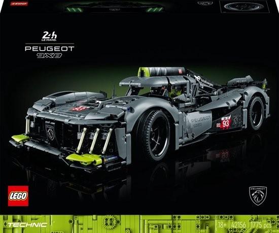 LEGO Technic PEUGEOT 9X8 24H Le Mans Hybrid Hypercar, Ophalen, Lego, Compleet, Zo goed als nieuw