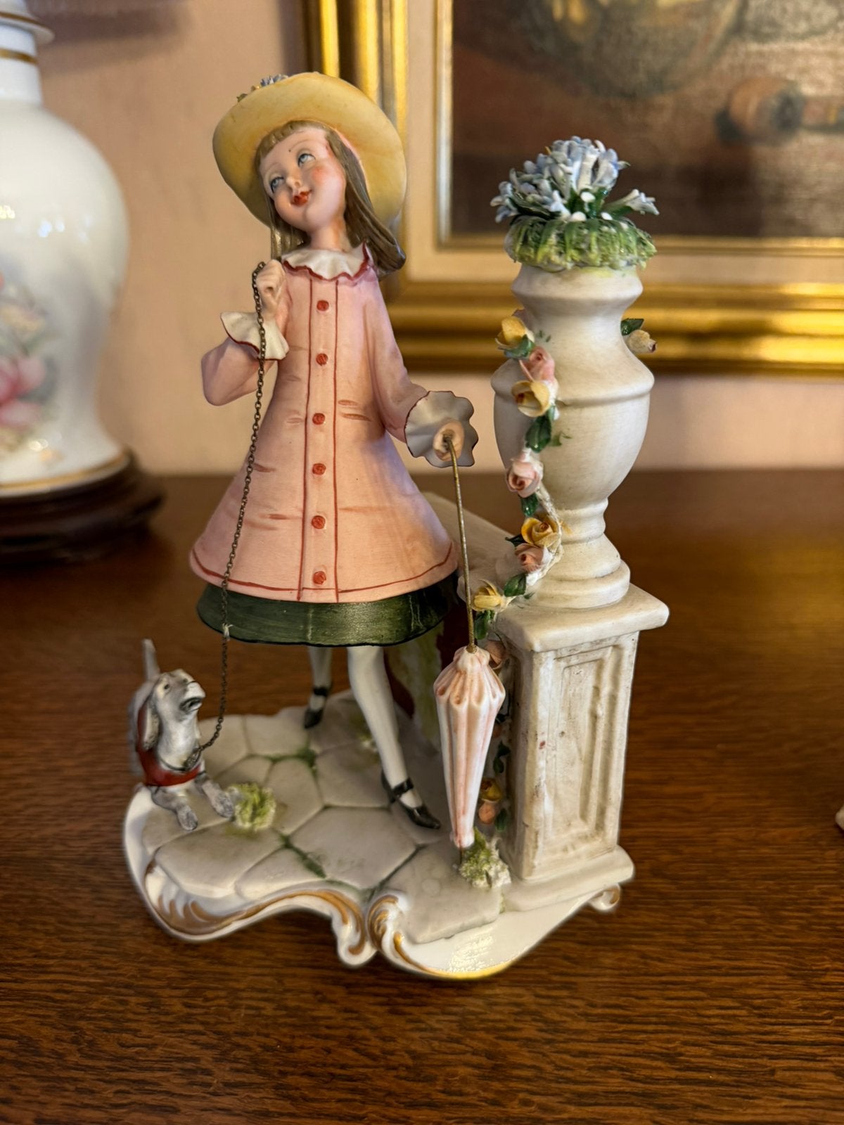 Vintage Capodimonte Porseleinen, Ophalen of Verzenden