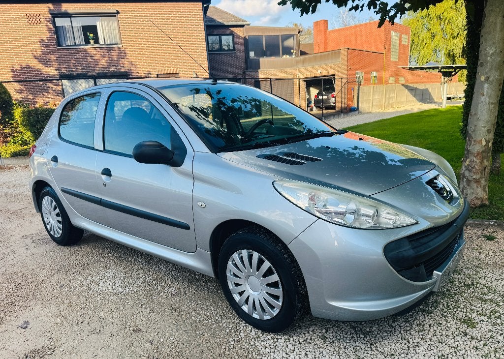 MOOIE PEUGEOT 206 1.2 BENZINE, Auto's, Voorwielaandrijving, Stof, Zwart, 5 deurs