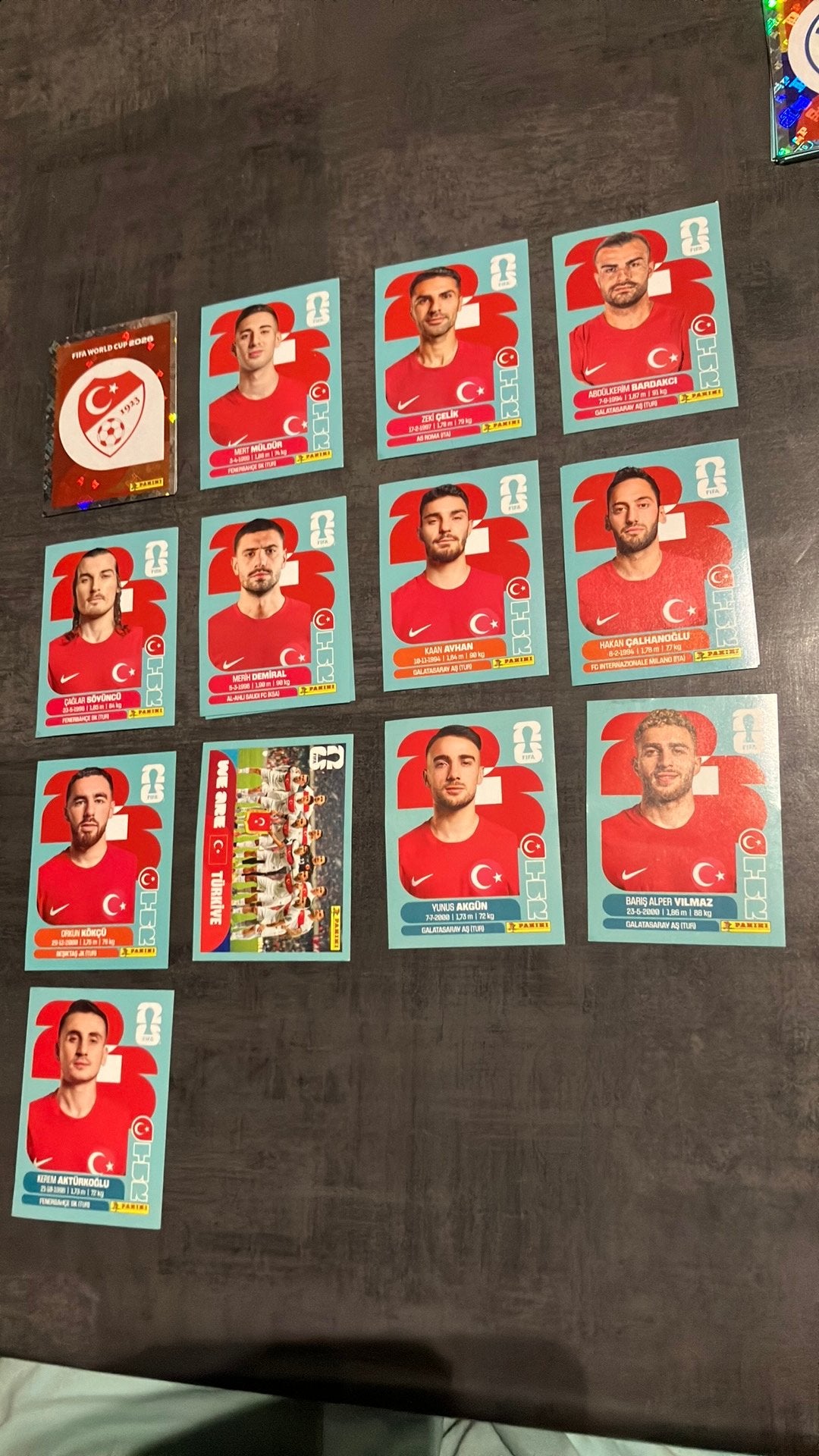 Panini stickers World Cup 2026 Turkije, Ophalen of Verzenden, Nieuw