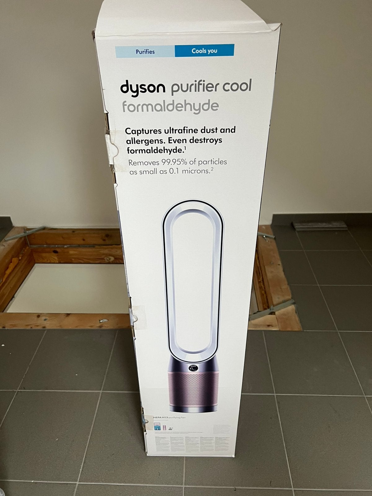 Dyson hepa H13, Electroménager, Équipement de traitement de l'air, Enlèvement, Comme neuf