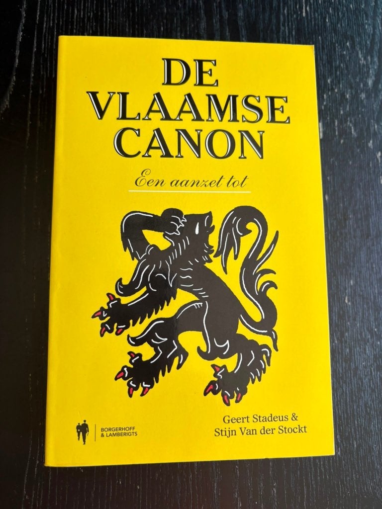 Vlaamse Canon - Een aanzet tot, Boeken, Ophalen of Verzenden, Zo goed als nieuw, Geert Stadeus & Stijn Van der Stockt