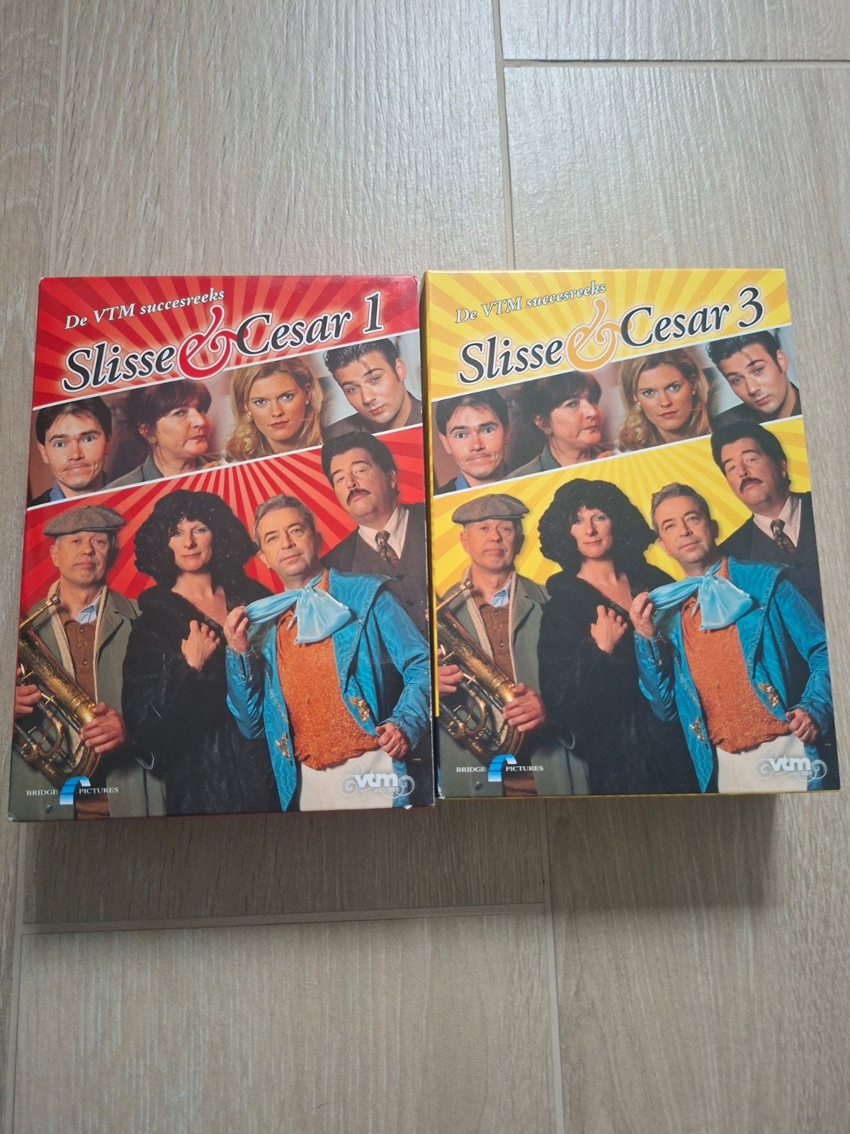 DVD Boxset Slisse & Cesar - Deel 1 & Deel 3 (VTM Succesreeks, Enlèvement, Néerlandais, Néerlandais