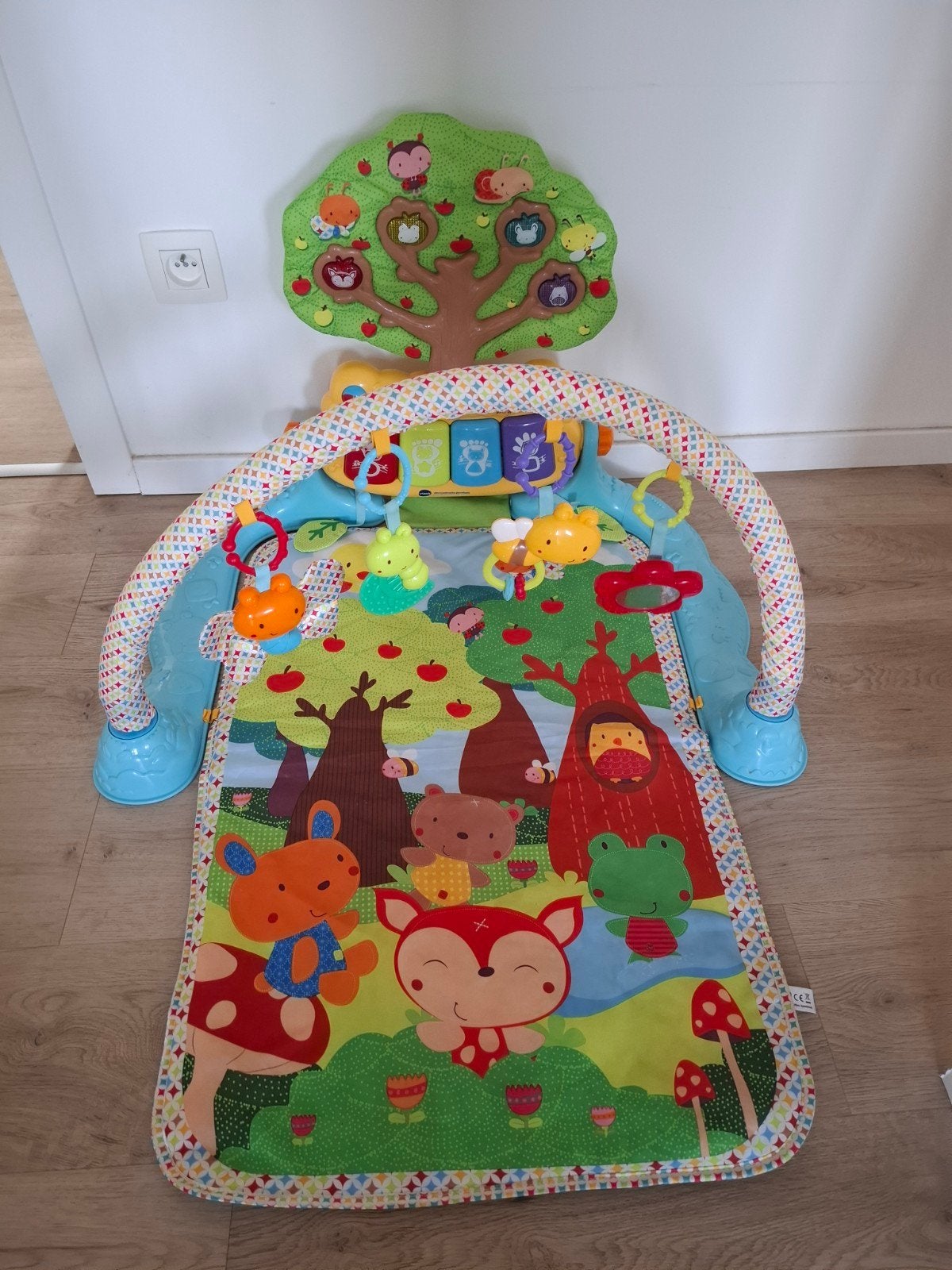 Vtech speelmat / speelboog met muziek, Kinderen en Baby's, Ophalen, Zo goed als nieuw