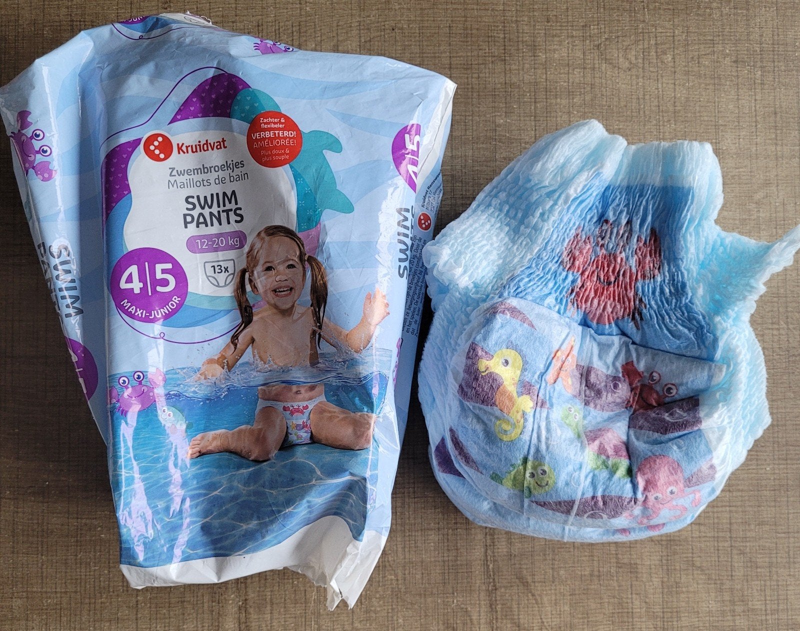 Kruidvat - zwemluiers: 5 stuks (12-20 kg), Ophalen, Jongetje of Meisje, Nieuw, Zwemluier