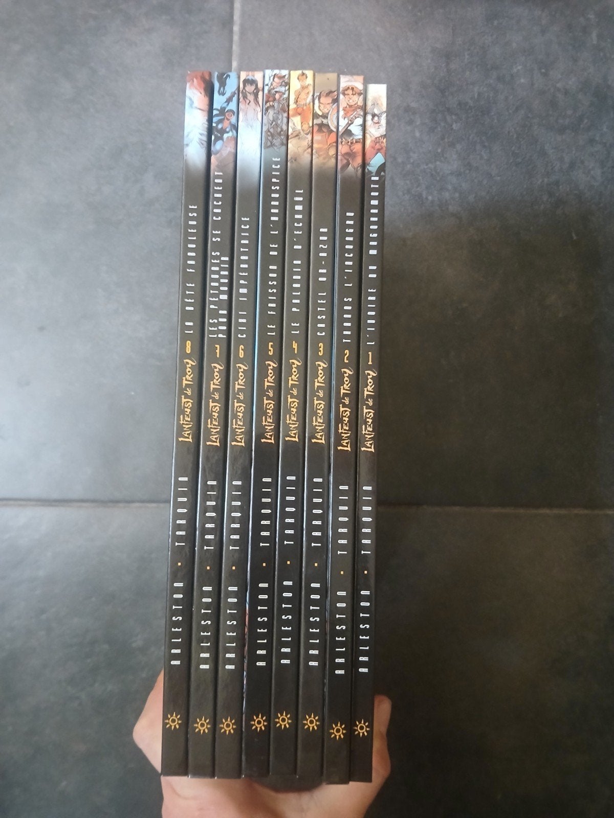 Lot de 8 bd lanfeust de troy 1 à 8, Livres, Enlèvement ou Envoi