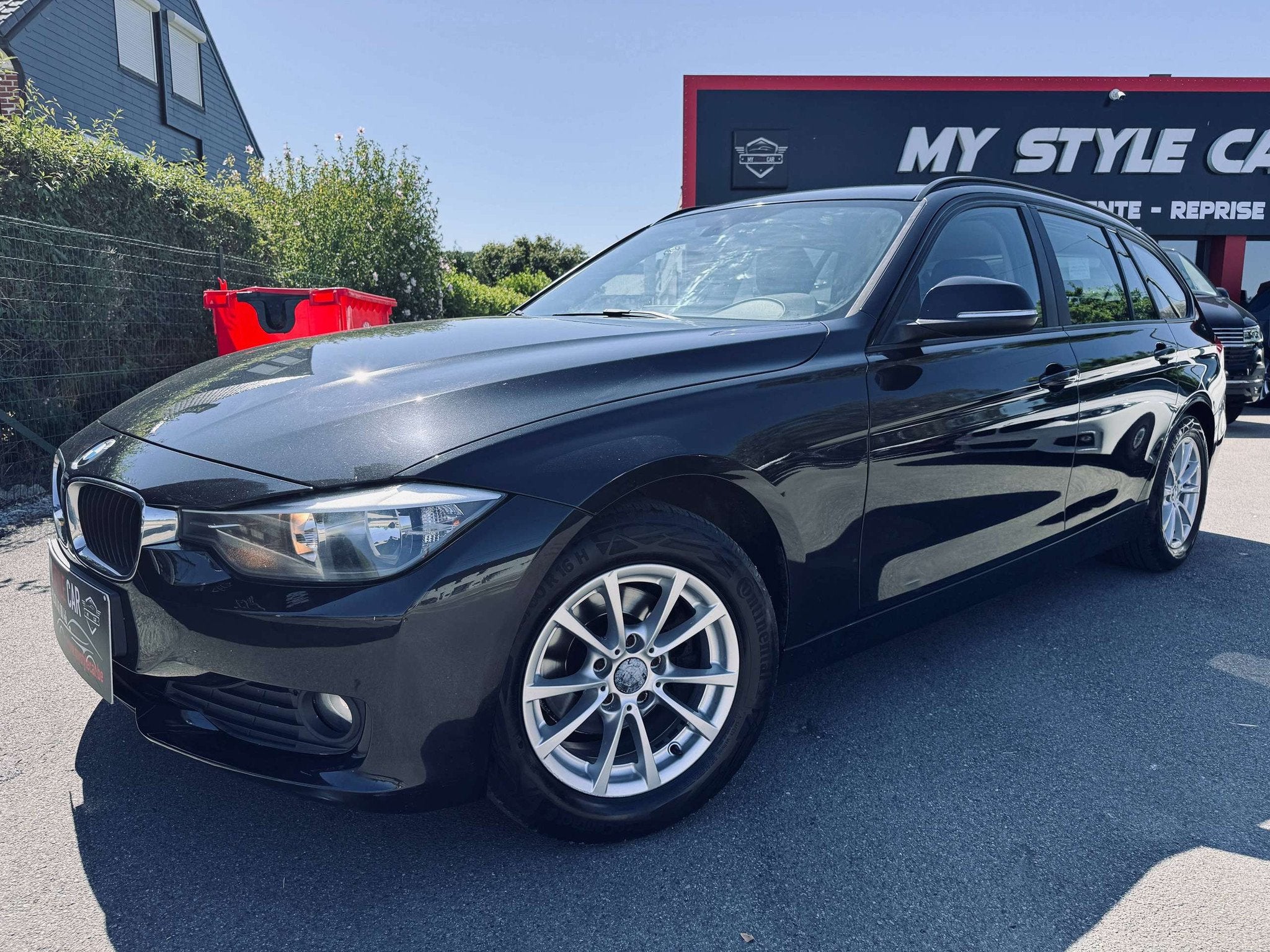 BMW 3 Serie 318 Touring 318 d automatique, Luxury, Garantie, Autos, Cuir, Achat, Entreprise, Noir