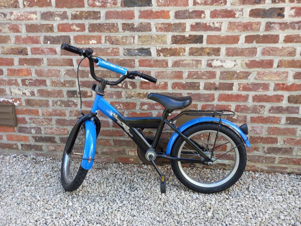 kinderfiets, Fietsen en Brommers, Ophalen, Zijwieltjes, Run & Bike, Velgrem