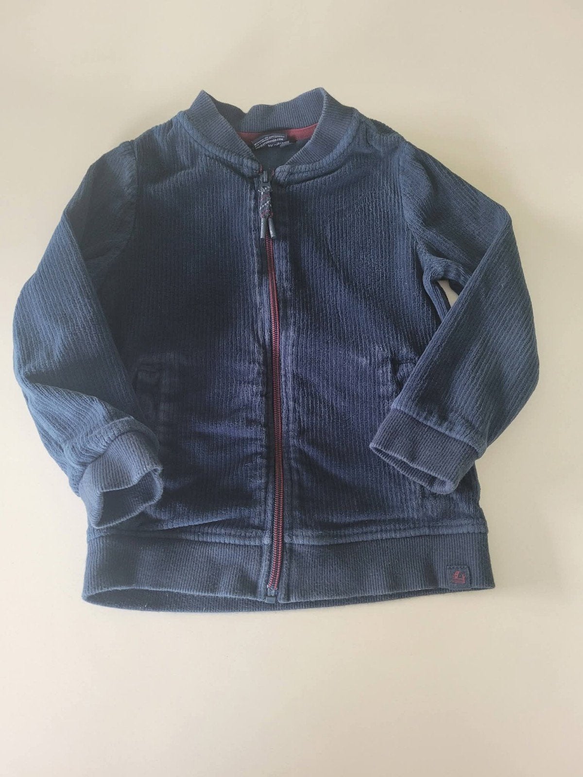 Sweater blauw met rits Maat: 110 Merk: Wickie de viking Jbc, Enlèvement