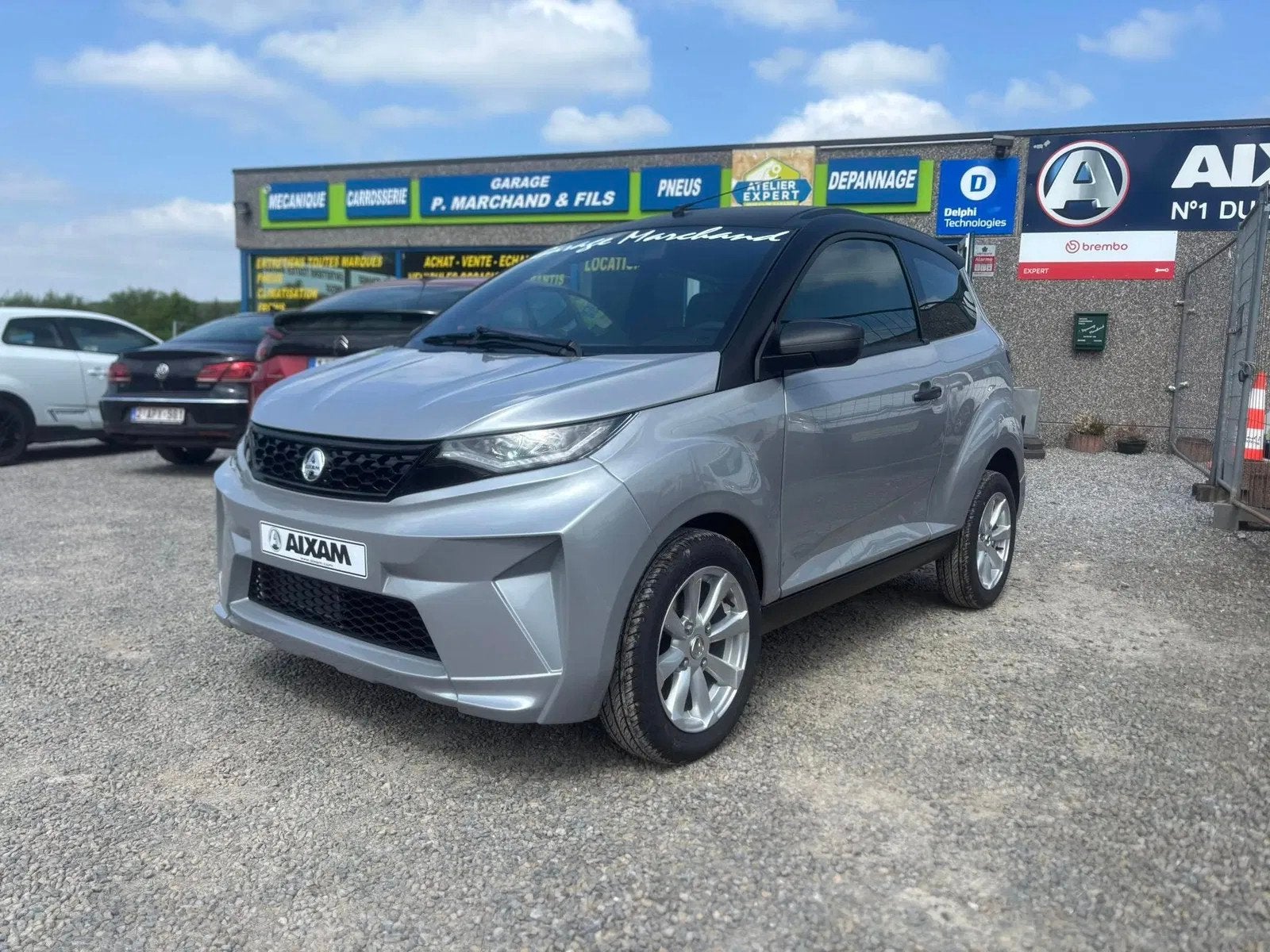 Aixam Crossline (automatique), Autos, Aixam, Neuf, Argent ou Gris, Achat, Entreprise