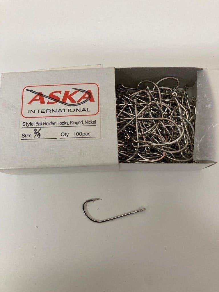 Aska haken in doos 6/0 en 2/0, Verzenden, Nieuw, Overige typen