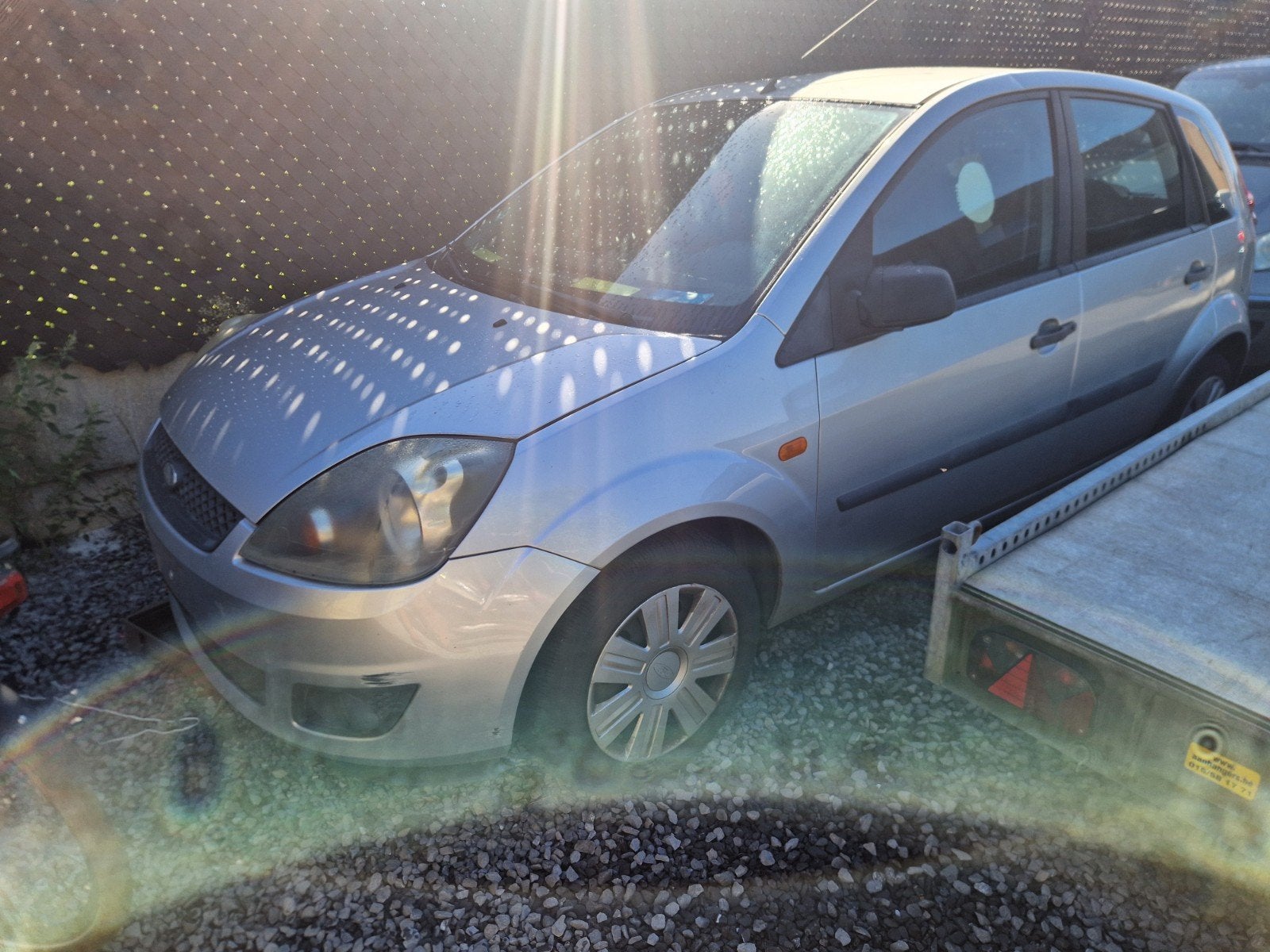 Ford fiesta voor onderdelen, Ophalen