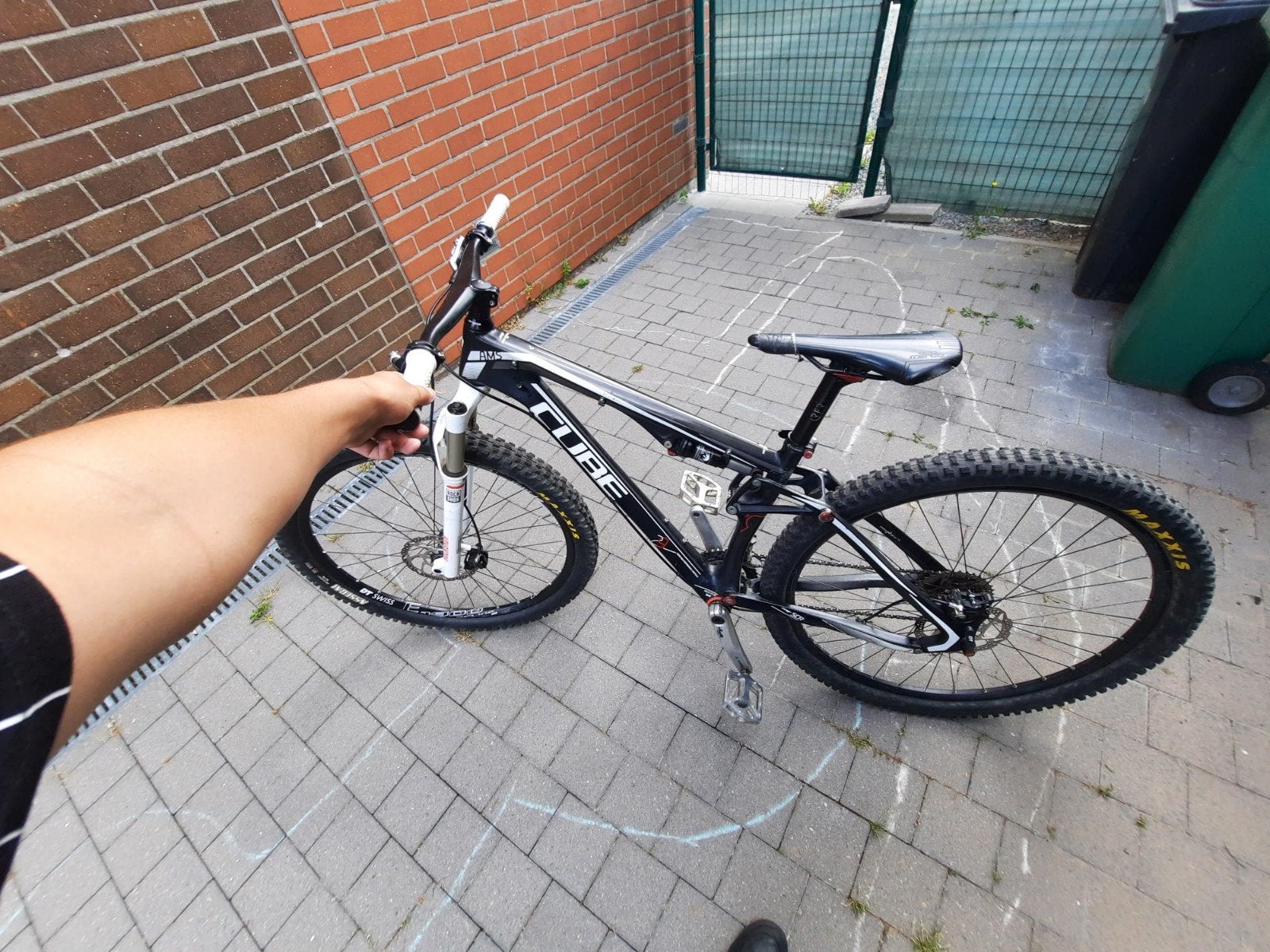 Cube mountain bike maat M full carbon, Ophalen of Verzenden