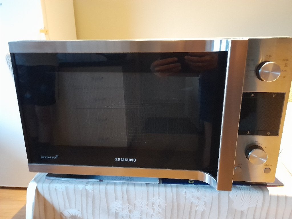 magnetron combi oven Samsung MC457TGRC**, Elektronische apparatuur, Microgolfovens, Zo goed als nieuw, Vrijstaand, Microgolfoven