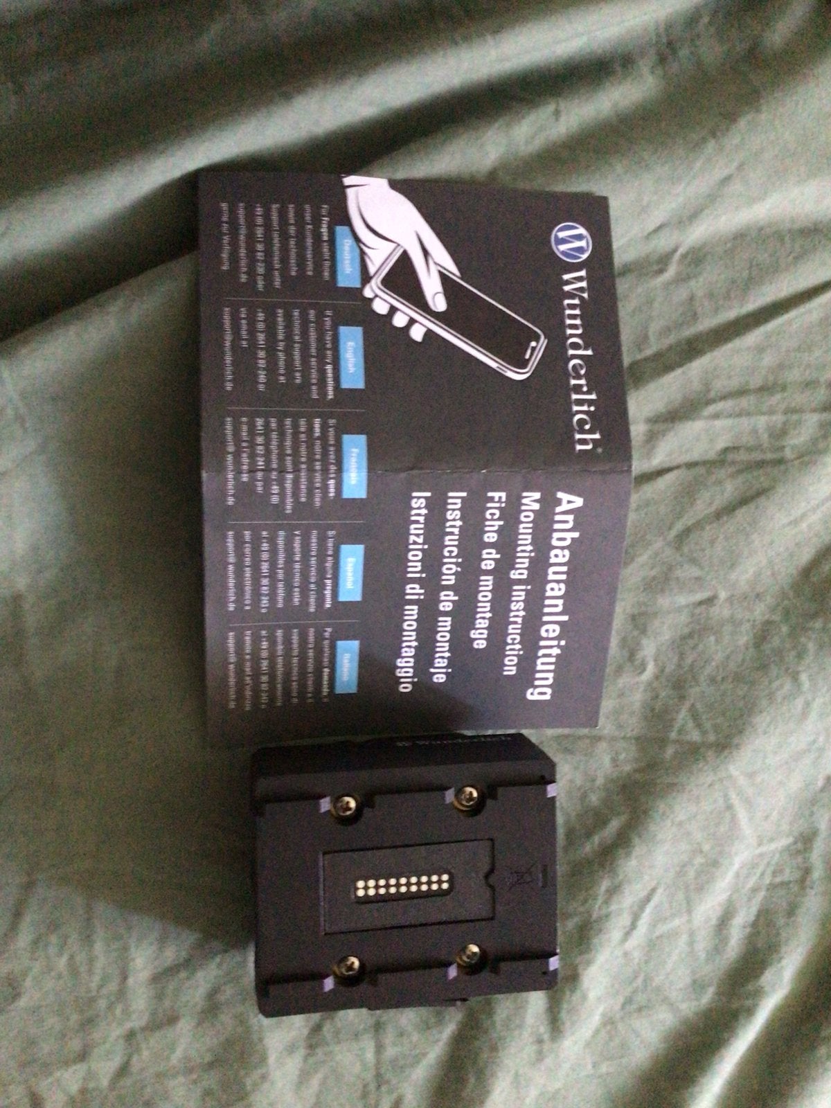 BMW Wunderlich GPS adapter voor Garmin of Tom Tom., Ophalen of Verzenden, Nieuw
