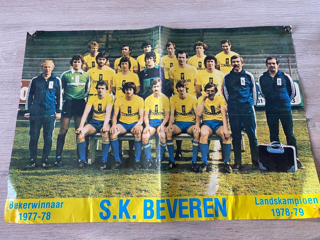SK Beveren, Verzamelen, Ophalen of Verzenden, Zo goed als nieuw