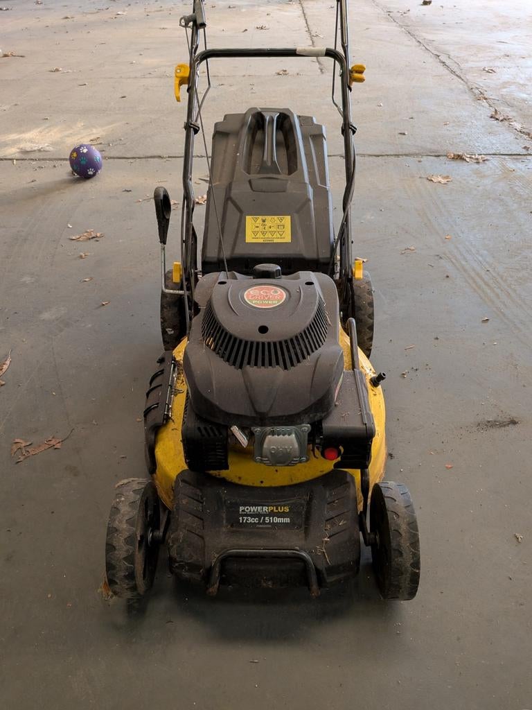 Zelftrekkende grasmaaier Powerplus 173cc – 51 cm, Tuin en Terras, Ophalen