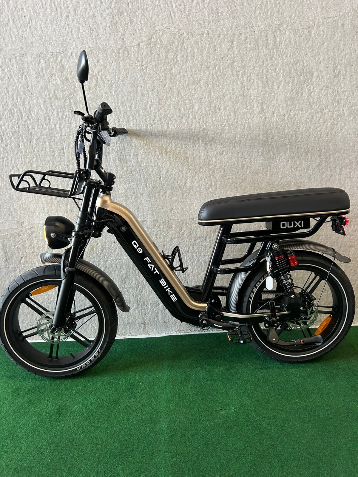 Nieuwe Ouxi Q9 electrische damesfiets met dikke banden, Fietsen en Brommers, Ophalen, Nieuw, Schijfrem, Versnellingen